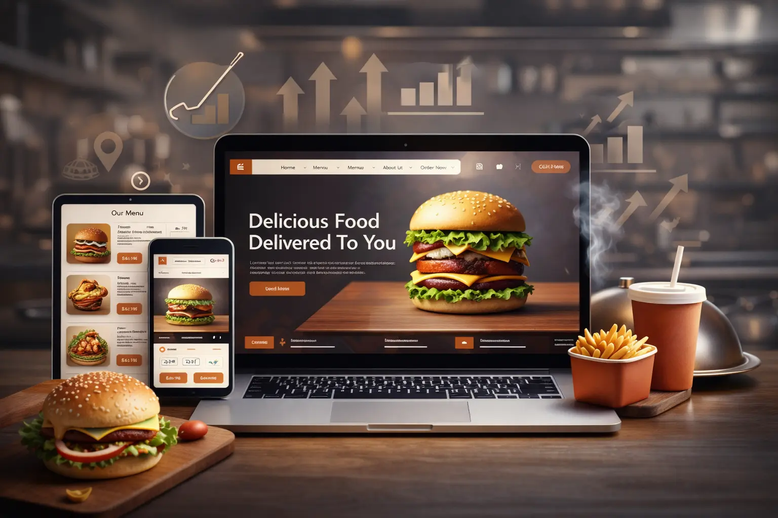 Food and Restaurants website development for modern dining businesses in 2026