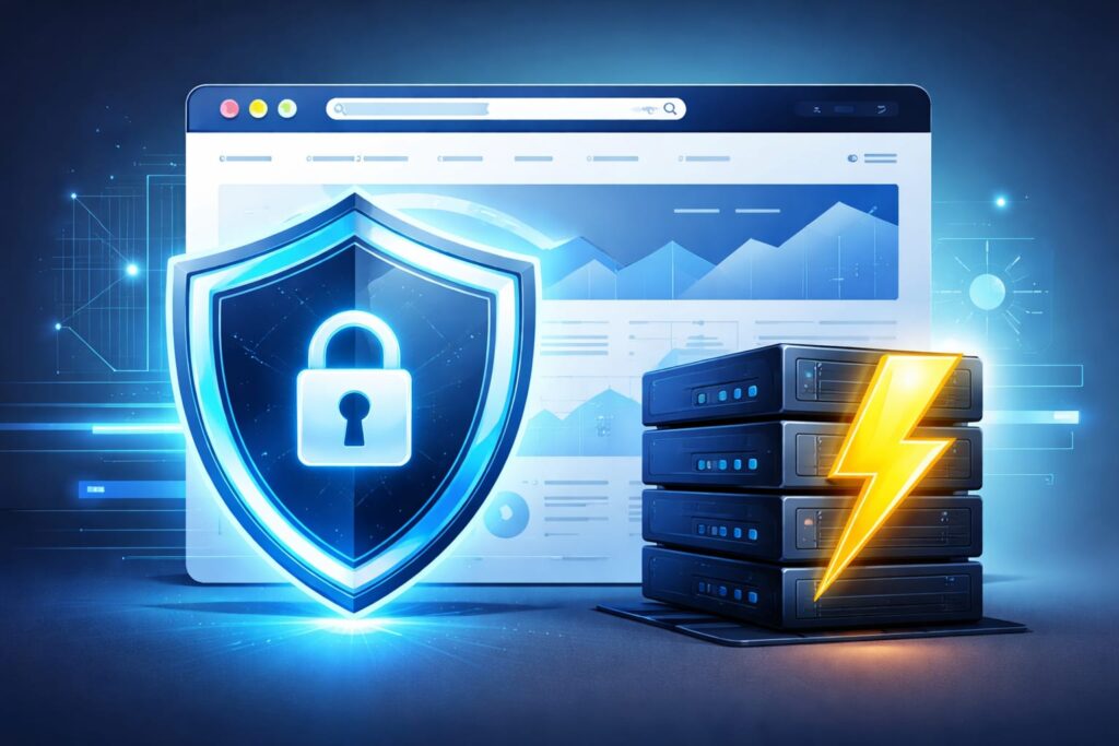 Secure web hosting for food and restaurants