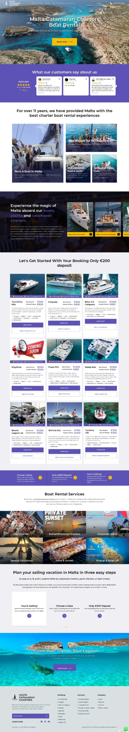 Malta Catamaran Charters