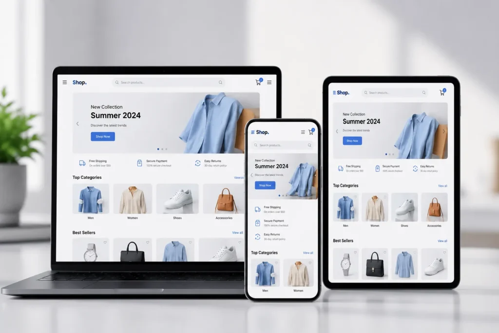 eCommerce website development